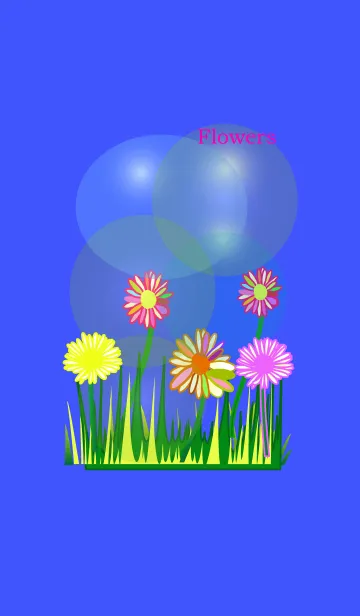 [LINE着せ替え] Pretty flower flower flowerの画像1