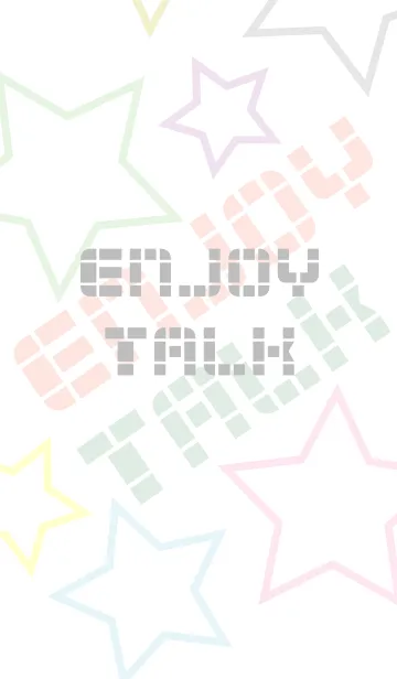 [LINE着せ替え] Enjoy★Talkの画像1