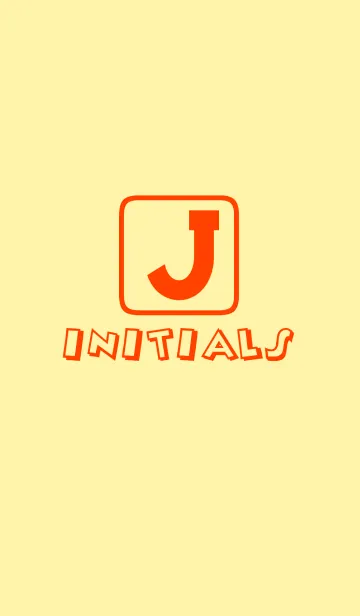 [LINE着せ替え] Initials "J"(j)の画像1