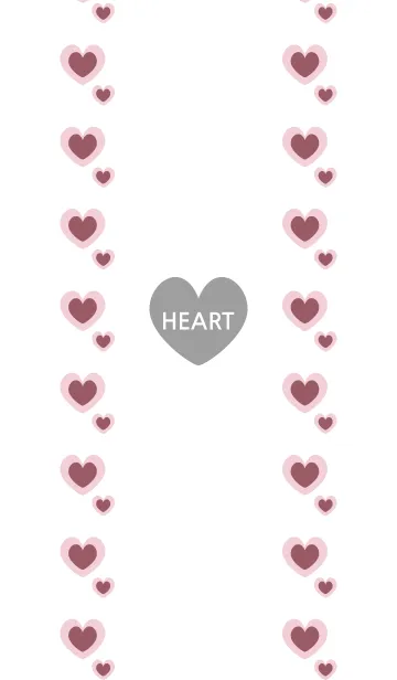 [LINE着せ替え] ahns heart NO. 05の画像1