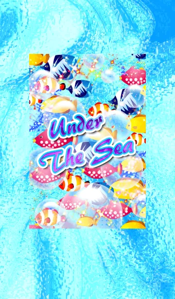 [LINE着せ替え] Under The Sea-School of fish-の画像1