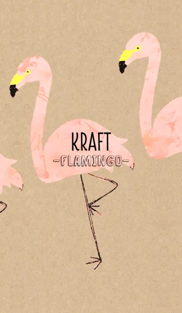 [LINE着せ替え] KRAFT-fllamingo-の画像1