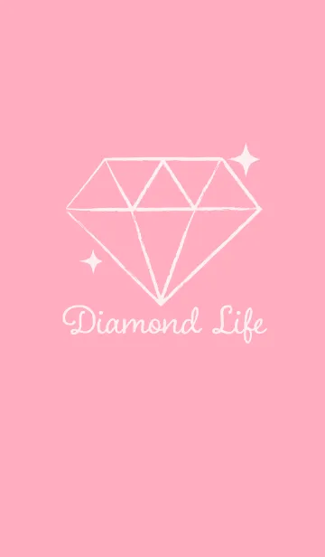 [LINE着せ替え] Diamond Life Pinkの画像1