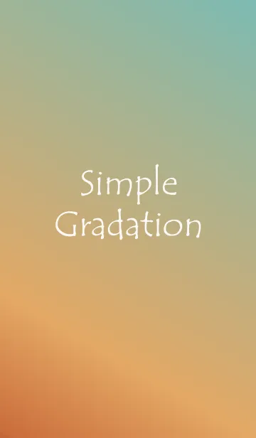 [LINE着せ替え] Simple Gradation -EVENING-の画像1