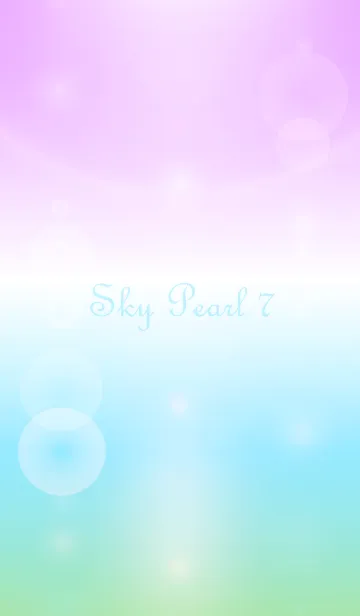 [LINE着せ替え] Sky Pearl 7の画像1