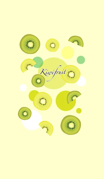 [LINE着せ替え] キウイの着せかえ（kiwifruit）の画像1