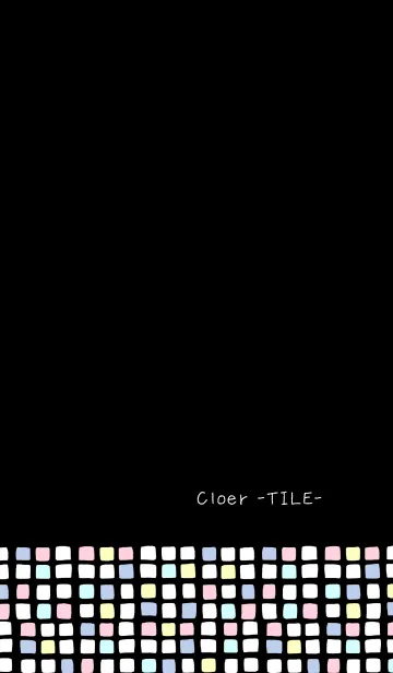 [LINE着せ替え] Cloer -TILE-の画像1