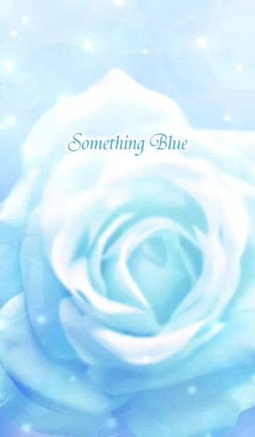 [LINE着せ替え] Something Blue[Rose]の画像1