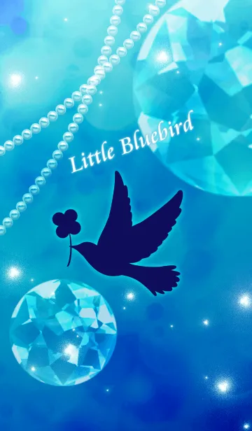 [LINE着せ替え] Little Bluebirdの画像1