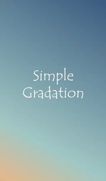 [LINE着せ替え] Simple Gradation -SKY-の画像1