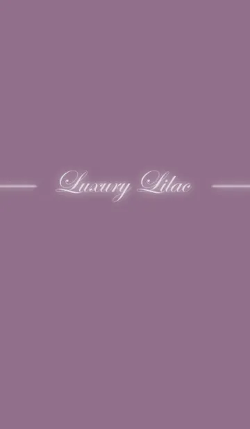 [LINE着せ替え] Luxury Lilacの画像1