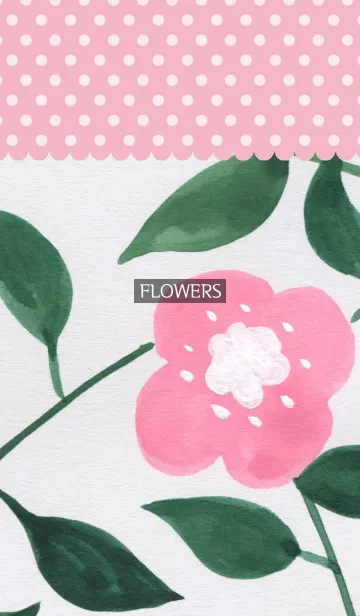 [LINE着せ替え] water color flowers_494の画像1