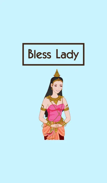 [LINE着せ替え] Bless Ladyの画像1