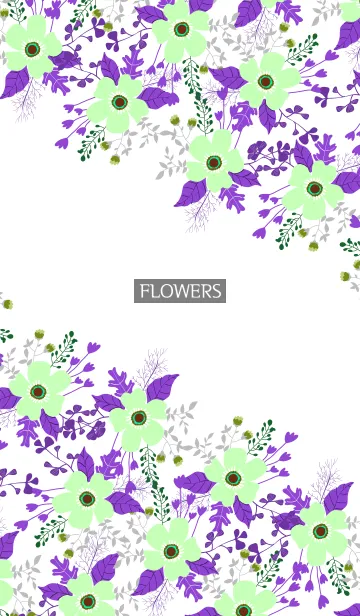 [LINE着せ替え] ahns flowers_075の画像1