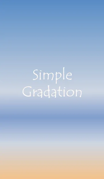 [LINE着せ替え] Simple Gradation -BEACH-の画像1