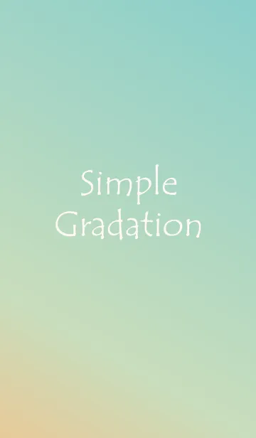 [LINE着せ替え] Simple Gradation -SKY 2-の画像1