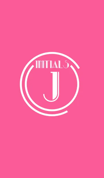 [LINE着せ替え] Initials 3 "J"(j)の画像1