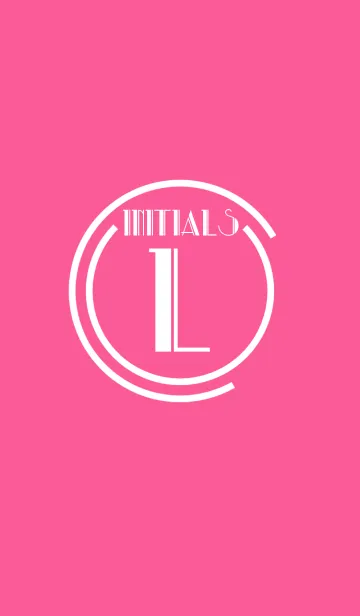 [LINE着せ替え] Initials 3 "L"(j)の画像1