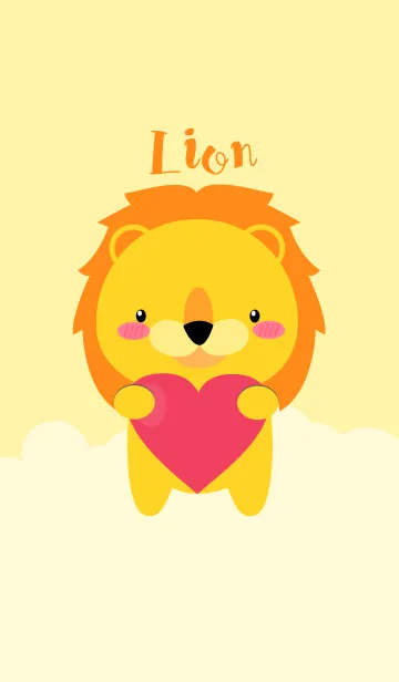 [LINE着せ替え] I Love Cute Lion Theme(jp)の画像1