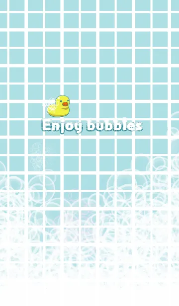 [LINE着せ替え] Enjoy bubblesの画像1