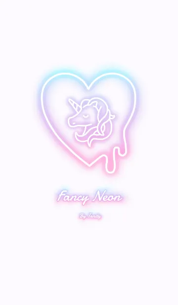 [LINE着せ替え] Fancy Neon - Purple ...の画像1