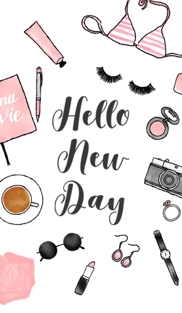 [LINE着せ替え] HELLO NEW DAY 2の画像1